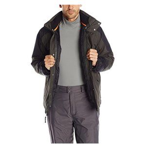 NWT IZOD Men's 3-in-1 Convertible Systems Jacket with Puffer Liner $300 N28
